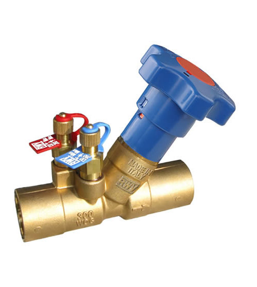 9907IBV seriesStraight DZR Brass Automatic Balancing Valve with