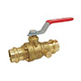 5020ABD - Lead Free DZR Brass Full Port EzPress Ball Valve with Drain